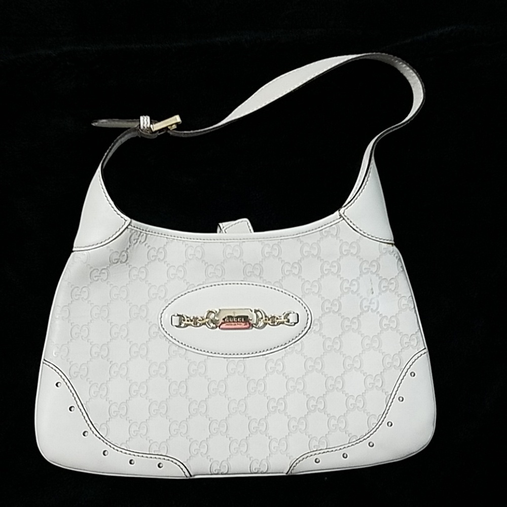 Authentic Gucci leather handbag